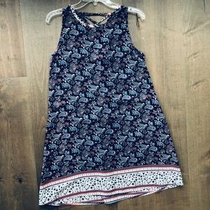 Navy Paisley dress from Francesca’s